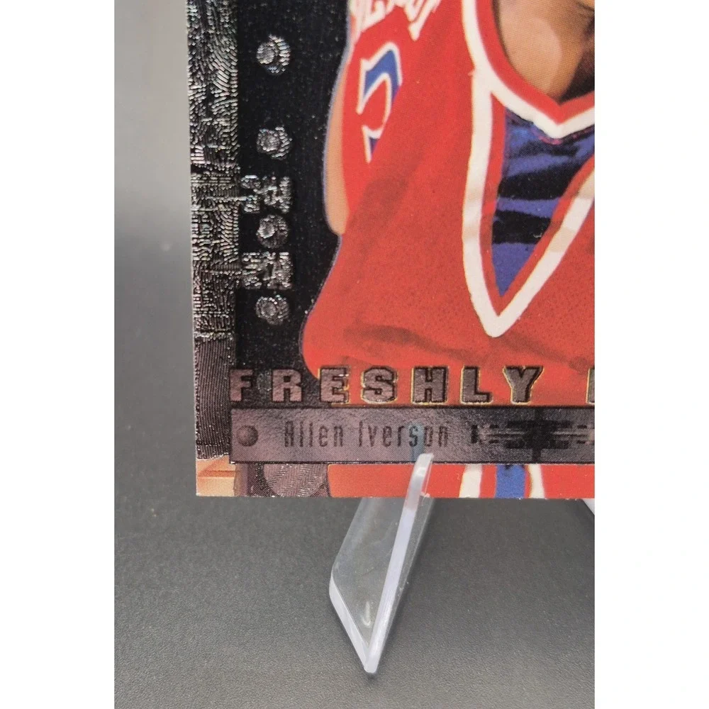 1996-97 Fleer Metal Allen Iverson Freshly Forged #8 of 15 (RC) Philadelph 76ers